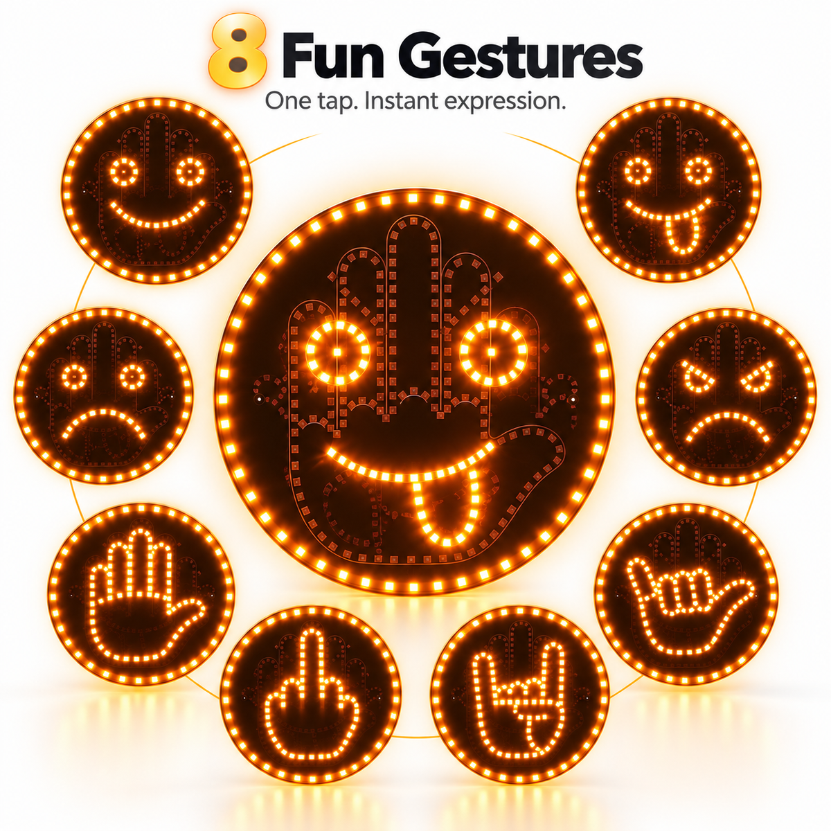 Road Buddy™ LED Car Gesture Light